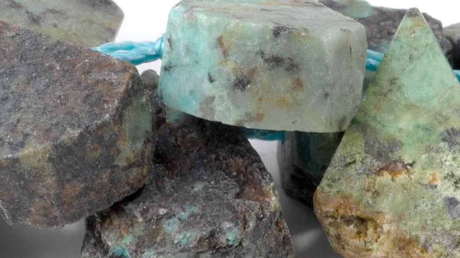 Harder-wearing than true turquoise