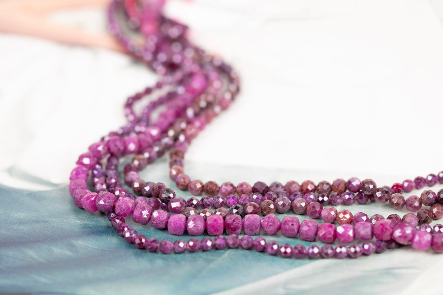Kinds of ruby: Sri Lanka, African, banded, and the ruby and sapphire mixes