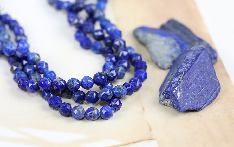 Deep blue to denim lapis — how the color grades