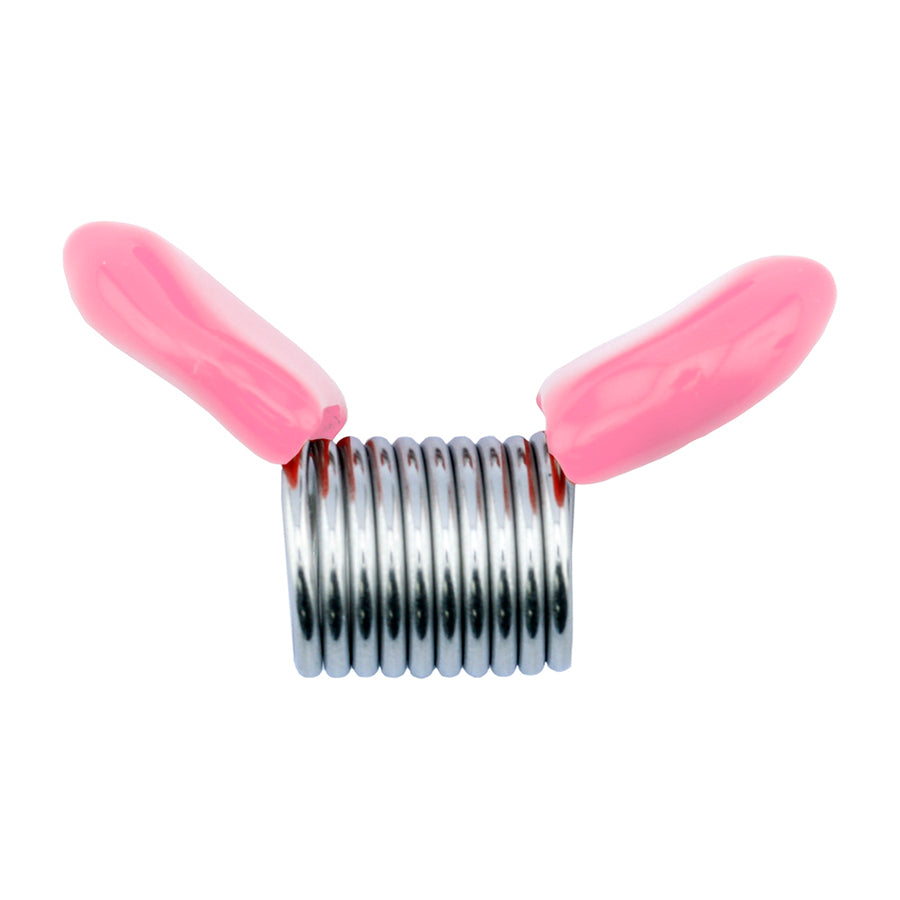 Bead Stoppers with Large Pink Tips - 8 Pack