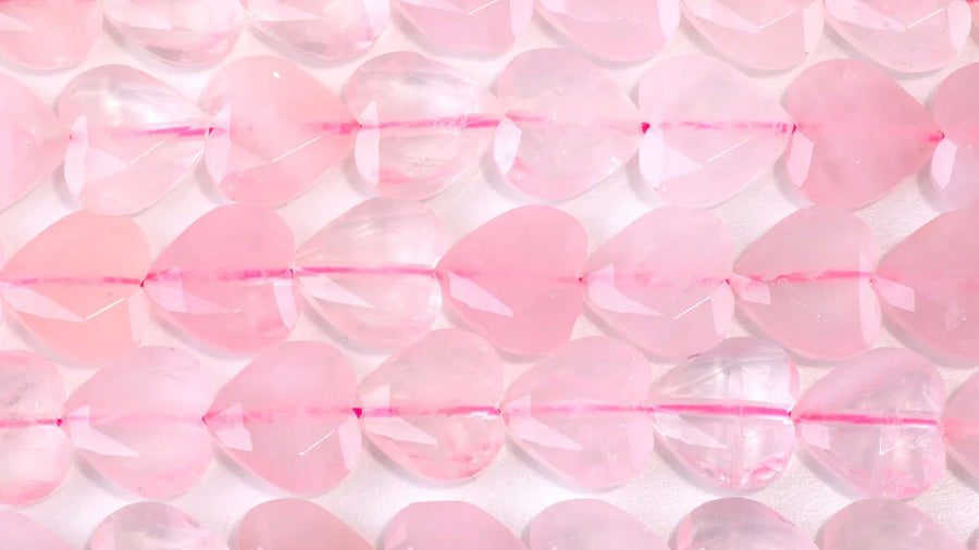 Faceted for sparkle, smooth for glow