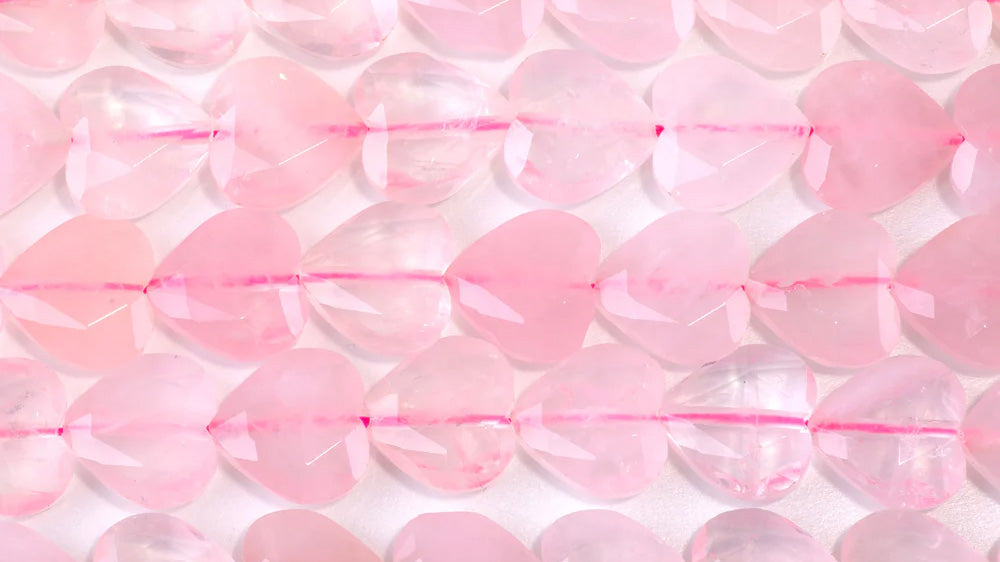 Faceted for sparkle, smooth for glow