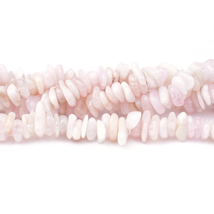 Pink Morganite 3-4X10-13mm Chip - Limited Editions - 15-16 inch