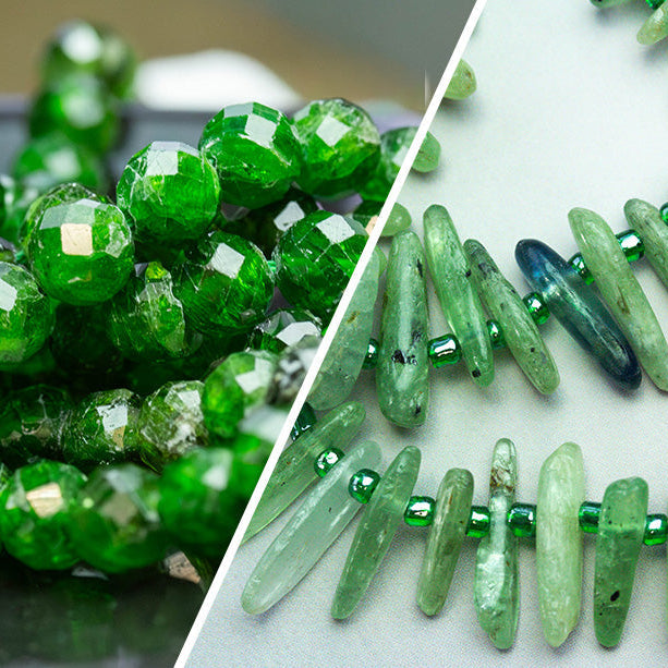 Lucky Green Gemstones