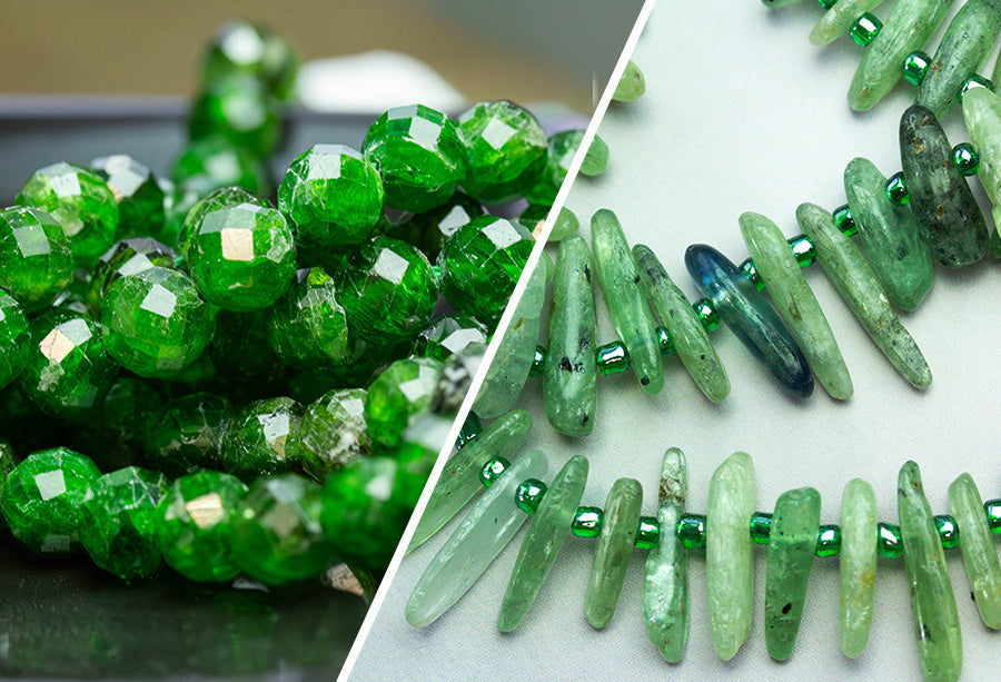 Lucky Green Gemstones