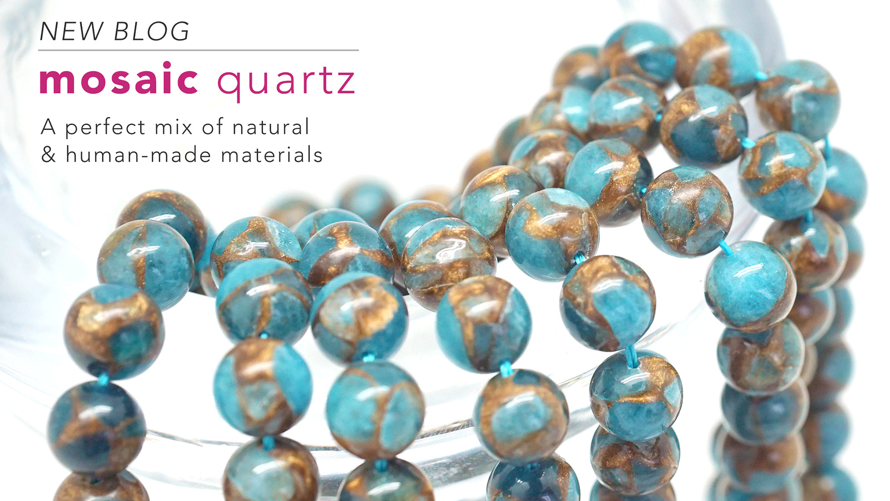 Mosaic Quartz Strands by Dakota Stones