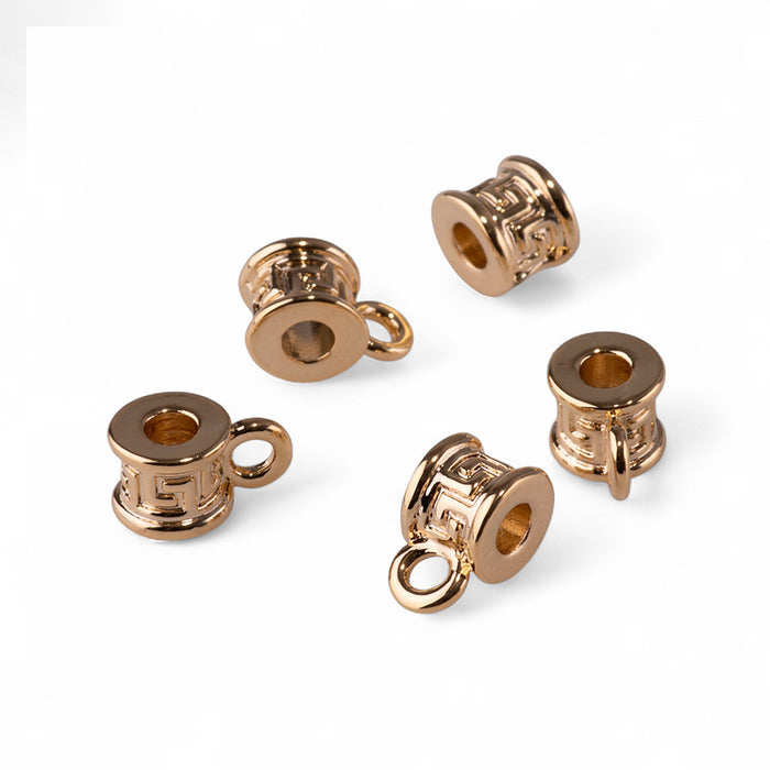 11mm Spacer Bail - Gold Plated - 5 Pack