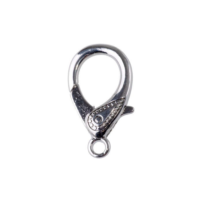 29mm Large Lobster Clasp - Rhodium Plated