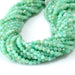 This is a Dakota Stones 4mm Australian Chrysoprase Gemstone strand with AAA grade faceted round beads in 15-16 inch strand.
