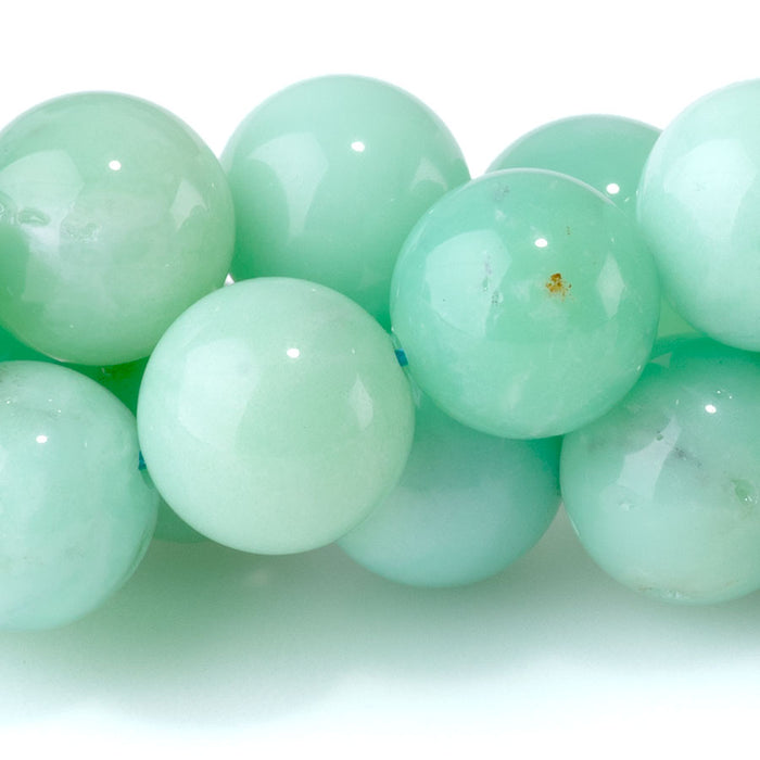 Australian Chrysoprase AA 10mm Round - 15-16 Inch