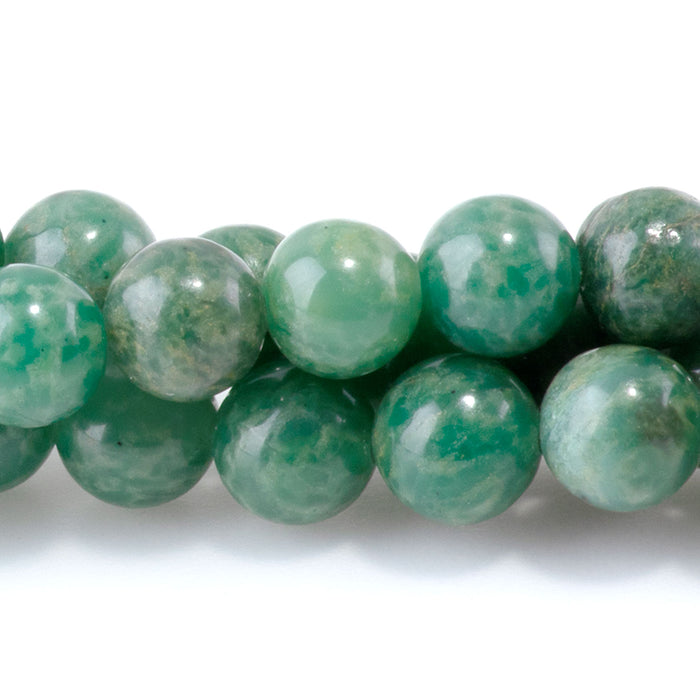 African Jade (A) 6mm Round 15-16 Inch