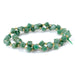 This is a Dakota Stones 6x8mm African Jade Corner Gemstone strand with A grade table-cut cube beads in 15-16 inch strand.