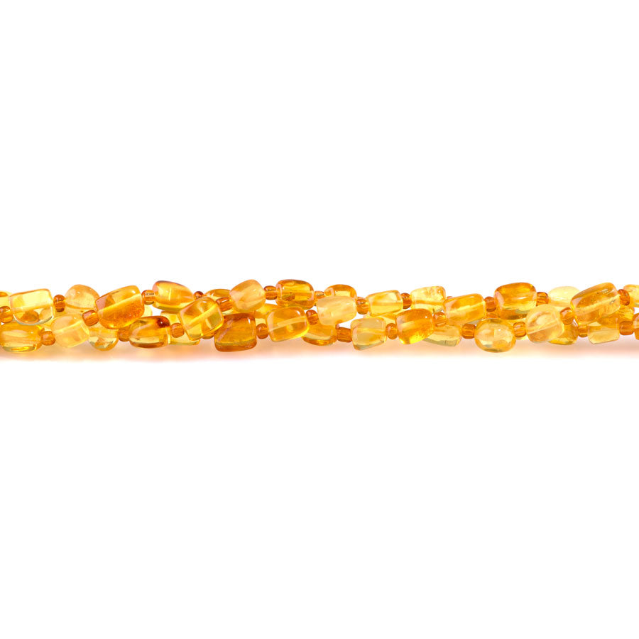 Amber 8x10mm Nugget A Grade - 15-16 Inch
