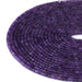 This is a Dakota Stones 3mm Amethyst Table Cut Gemstone strand with A grade cube beads in 15-16 inch strand.
