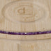 This is a Dakota Stones 3mm Amethyst Table Cut Gemstone strand with A grade cube beads in 15-16 inch strand.