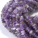 This is a Dakota Stones 3x6mm Amethyst Gemstone strand with A grade faceted rondelle beads in 15-16 inch strand.