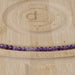 This is a Dakota Stones 4mm Amethyst Gemstone strand with A grade faceted round beads in 15-16 inch strand.