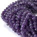 This is a Dakota Stones 4x6mm Amethyst Gemstone strand with A grade faceted rondelle beads in 15-16 inch strand.