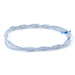 This is a Dakota Stones 3mm Aquamarine Gemstone strand with A grade round beads in 15-16 inch strand.