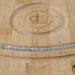 This is a Dakota Stones 3x4mm Aquamarine Gemstone strand with AAA grade faceted rondelle beads in 15-16 inch strand.