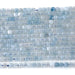 This is a Dakota Stones 4mm Aquamarine Gemstone strand with table-cut cube beads in 15-16 inch strand.