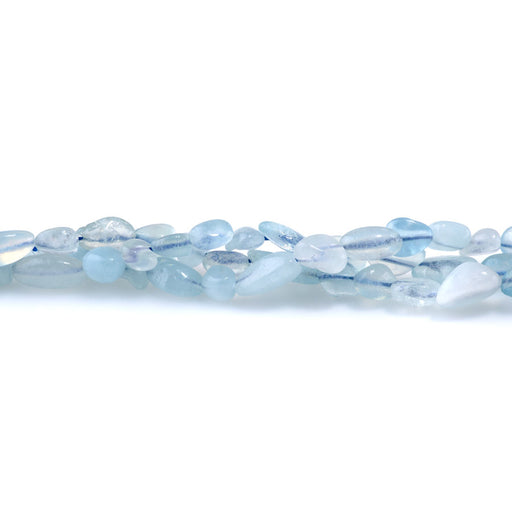 This is a Dakota Stones Aquamarine pebble from the Dakota Stones collection.