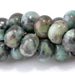 This is a Dakota Stones 5x8mm African Turquoise Large Hole Gemstone strand with rondelle beads in 8 inch strand.