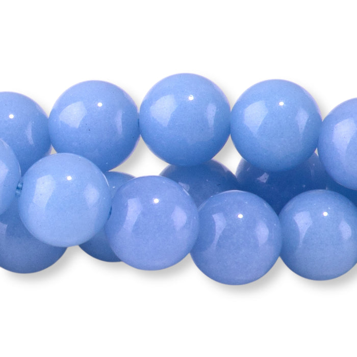 Blue Aragonite 6mm Round - 15-16 Inch LIMITED EDITION