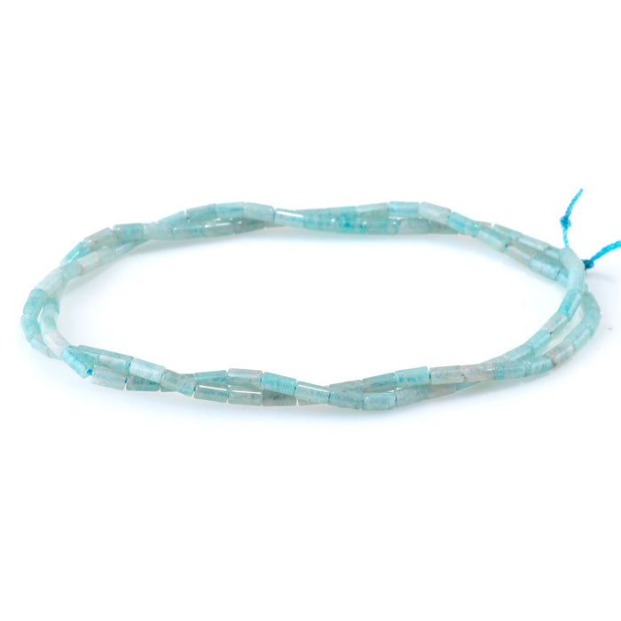 Brazilian Amazonite 2x4mm Tube - 15-16 Inch