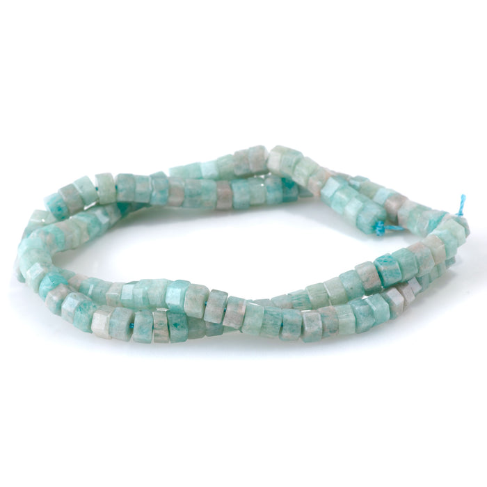 Brazilian Amazonite 6mm Hexagon - 15-16 Inch