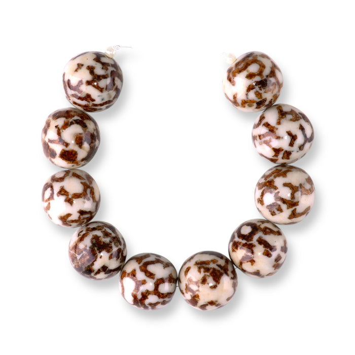 Beehive 20mm White Round - 8 Inch