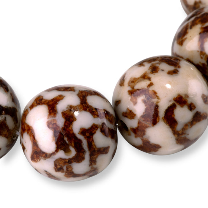 Beehive 20mm White Round - 8 Inch