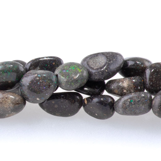 This is a Dakota Stones Black Opal pebble from the Dakota Stones collection.