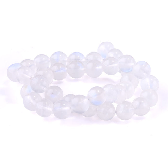 Blue Moonstone 10mm AAA Grade Round - 15-16 Inch