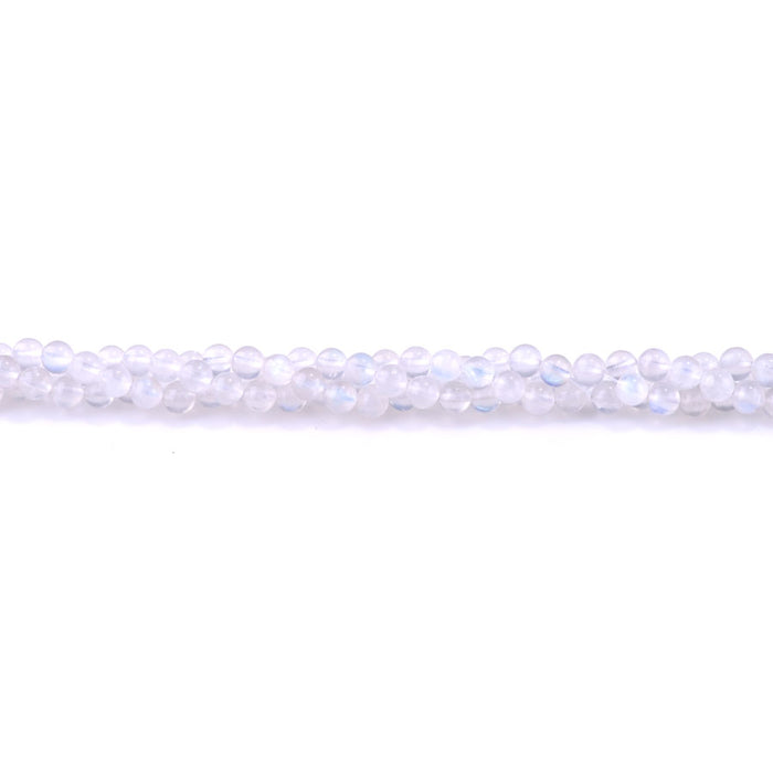 Blue Moonstone 6mm Round AAA Grade - 15-16 Inch