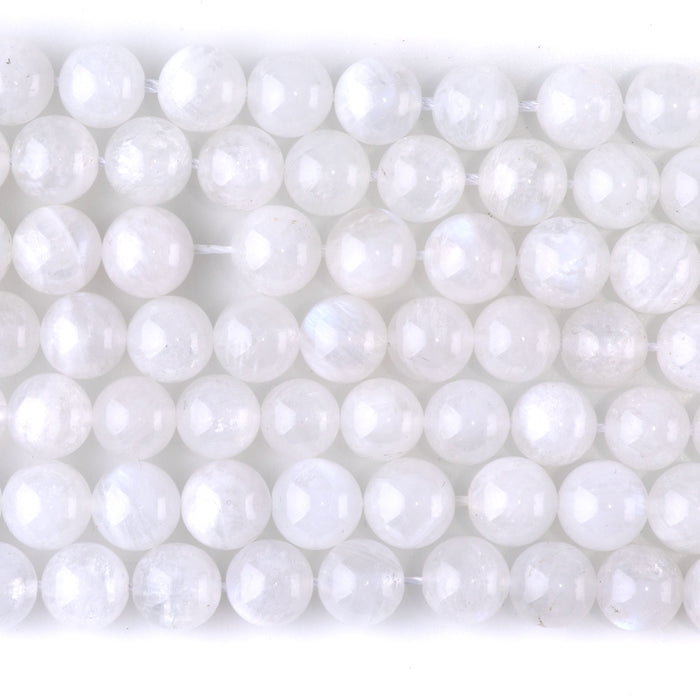 Blue Moonstone 8mm Round - 15-16 Inch