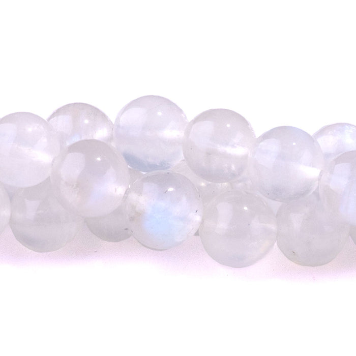 Blue Moonstone 8mm Round AAA Grade - 15-16 Inch