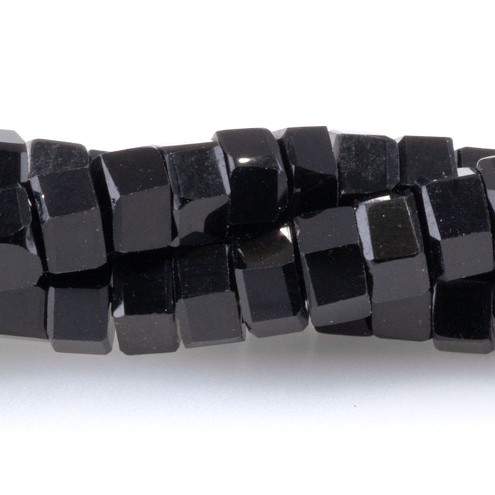 Black Obsidian 6mm Hexagon - 15-16 Inch