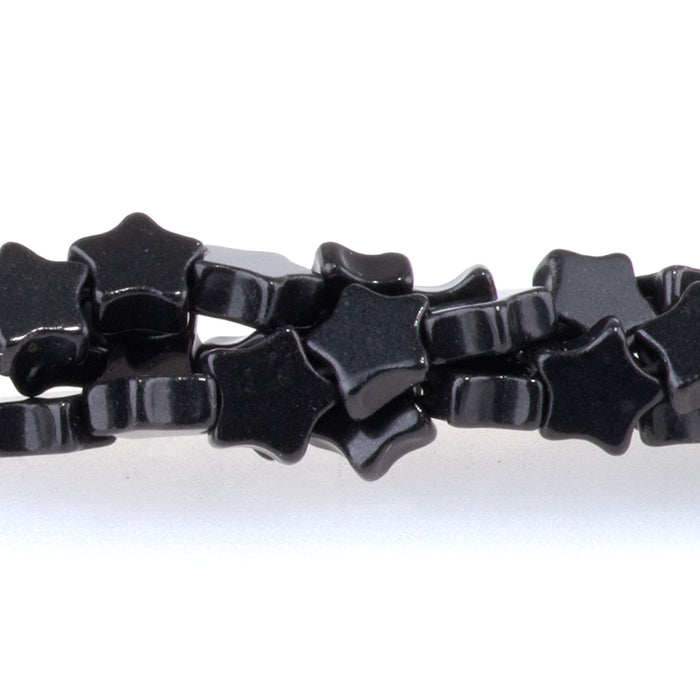 Black Obsidian 6mm Star - 15-16 Inch