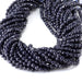 This is a Dakota Stones 4mm Blue Goldstone Microfaceted Gemstone strand with round beads in 15-16 inch strand.