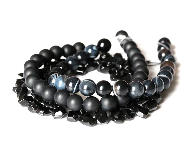 Black Beads