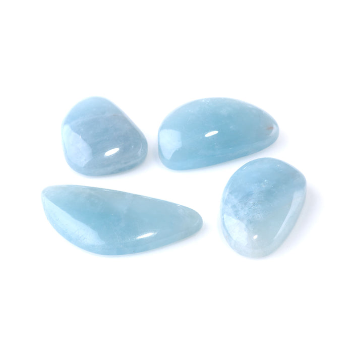 Aquamarine 12-18x20-30mm A Grade Small Free Form Cabochon
