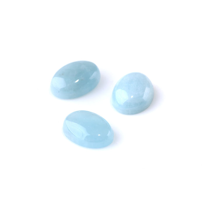 Aquamarine 13x18mm A Grade Oval Cabochon