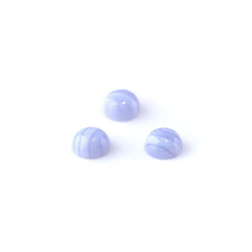 This is a Dakota Stones Blue Lace Agate cabochon from the Dakota Stones collection.