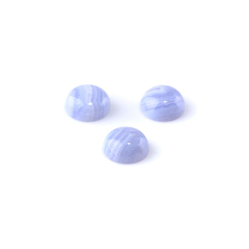 This is a Dakota Stones Blue Lace Agate cabochon from the Dakota Stones collection.