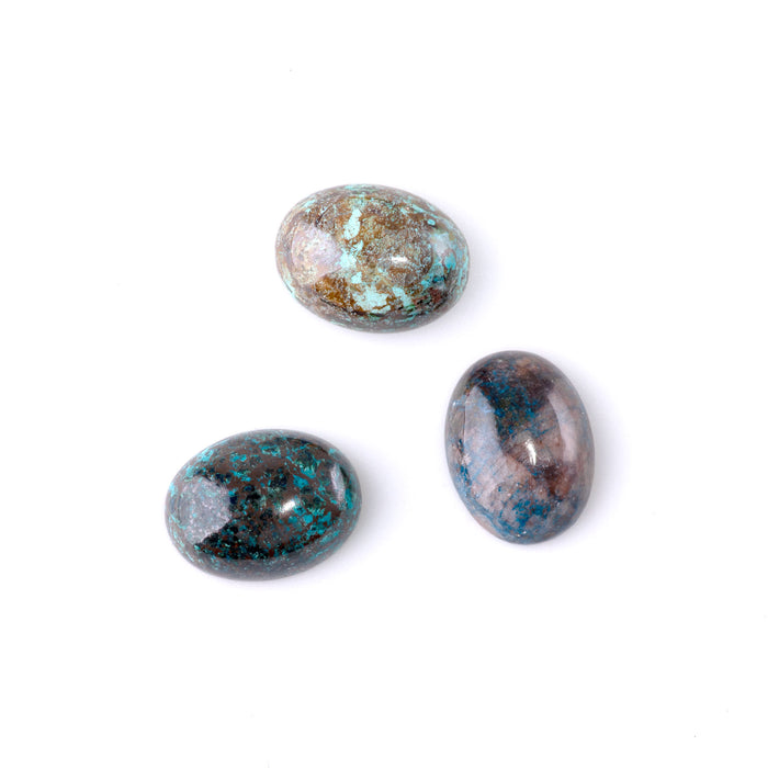 Chrysocolla 12x16mm A Grade Oval Cabochon