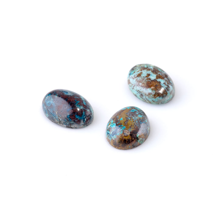 Chrysocolla 13x18mm A Grade Oval Cabochon