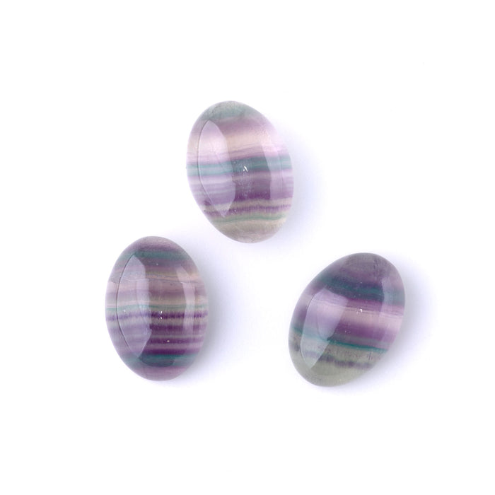 Fluorite 13x18mm AAA Grade Oval Cabochon