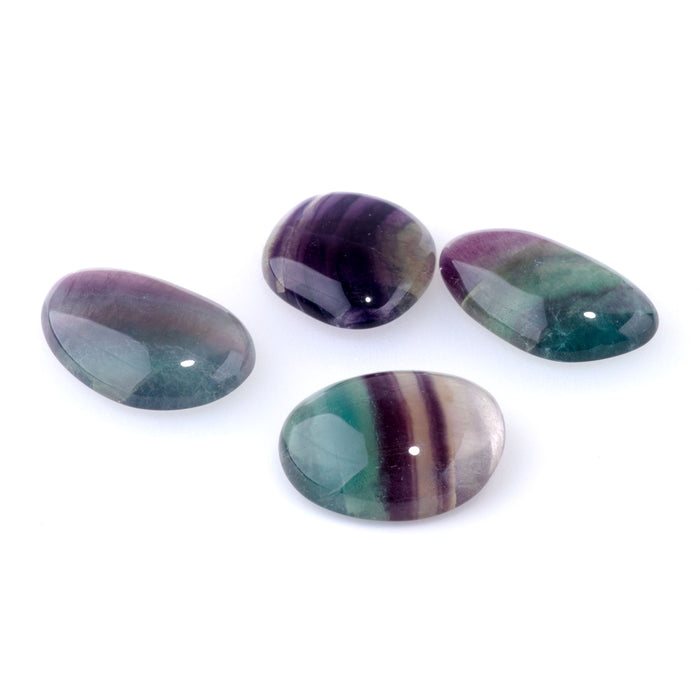 Fluorite 15-22x26-30mm AAA Grade Medium Free Form Cabochon