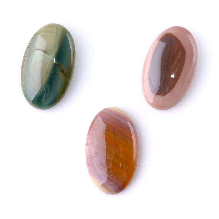 Imperial Jasper 15x25mm AA Grade Oval Cabochon